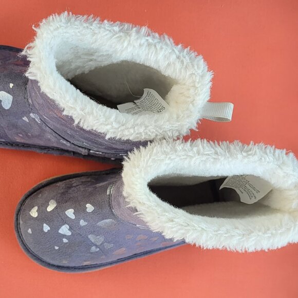 Gymboree Cozy Heart Boots Toddler size 7 - Picture 3 of 5